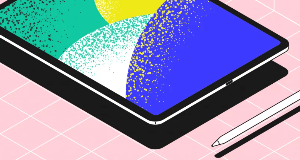 Иллюстрация на iPad